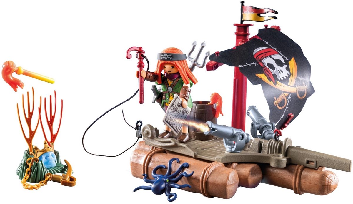 PLAYMOBIL Pirates Piratenvlot met schat 71794 — afbeelding 11