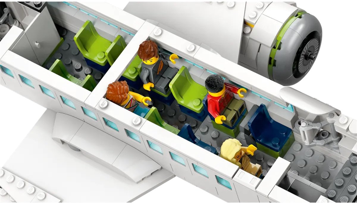 LEGO City Passagiersvliegtuig Vliegtuig Speelgoed Set - 60367 – foto 5