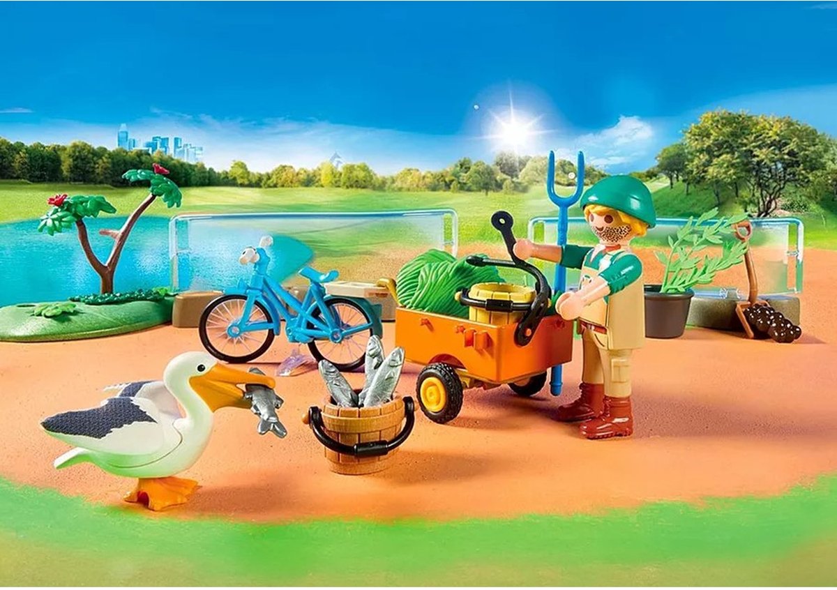 PLAYMOBIL myLife - Grote Stadsdierentuin constructiespeelgoed 71600