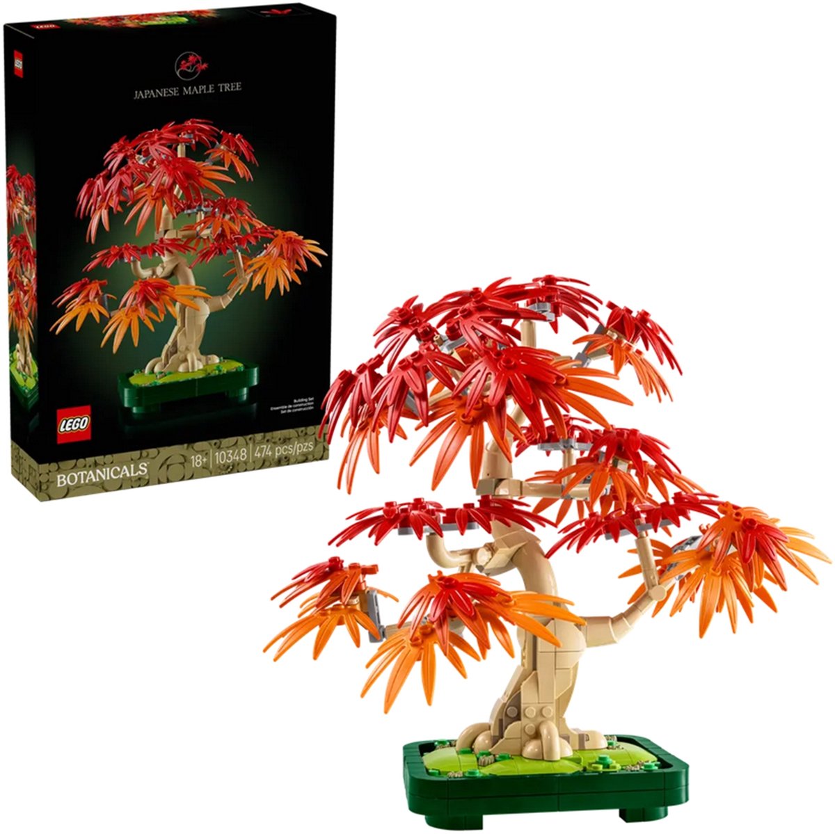 LEGO Botanicals Japanse Esdoorn Bonsaiboompje - 10348 — afbeelding 16