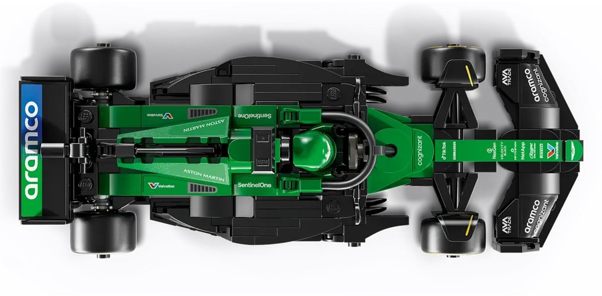 LEGO Speed Champions Aston Martin Aramco F1 AMR24 racewagen Set - 77245 — afbeelding 25