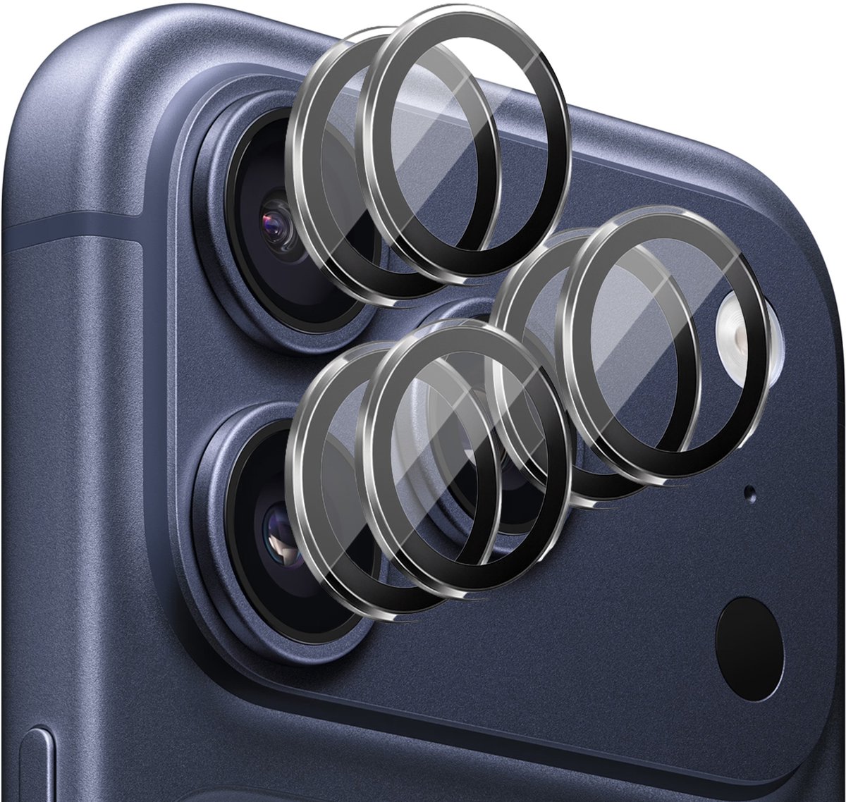 Camera Screenprotector geschikt voor iPhone 17 Pro - 2x Volledig Dekkend Glas Screen Protector