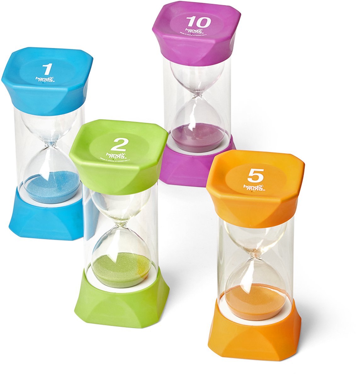 Learning Resources Mega zandloper (set van 4 stuks) - 3+