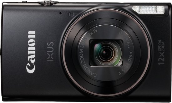 Canon Digital IXUS 285 HS A 1/2.3" Compactcamera 20,2 MP CMOS 5184 x 3888 Pixels Zwart