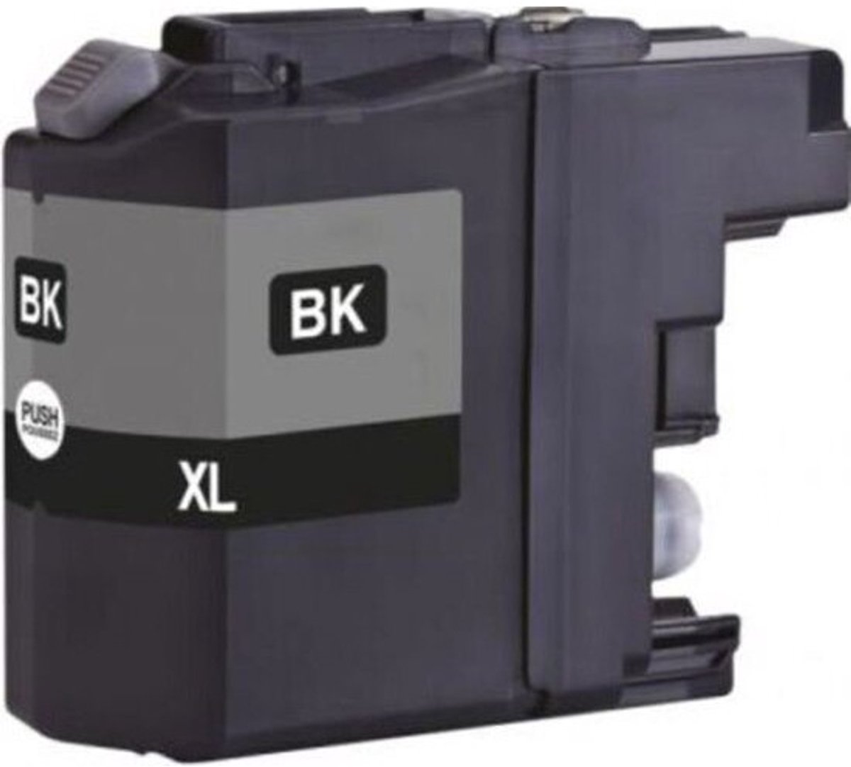 LC-123 Zwart - Huismerk inktcartridge compatible met Brother DCP J 132 W / Brother DCP J 152W / Brother DCP J 172W / Brother DCP J 552 DW / Brother DCP J 752 DW / Brother MFC J 245 / Brother MFC J 470 DW / Brother MFC J 650 DW / Brother MFC J 6520 DW