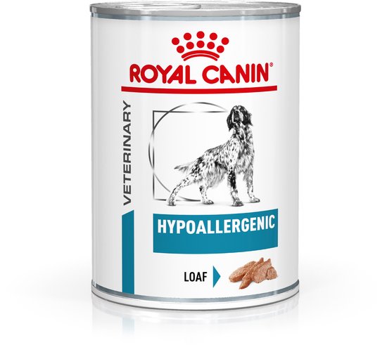Royal Canin Hypoallergenic - Natvoer Hond - Blikken - 12 x 200 g