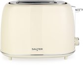 Salter 2-Slice Retro Broodrooster - 7 Bruiningsniveaus - Opwarmschaal