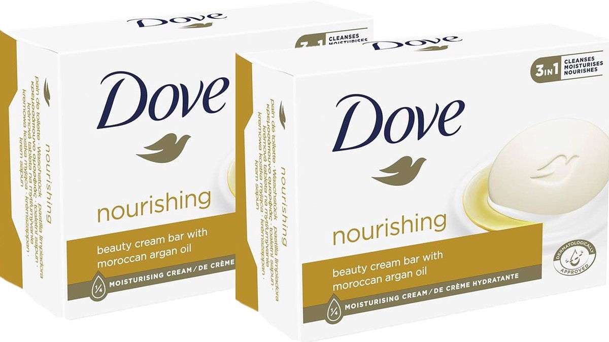 Dove Zeep – Cream Oil Argan Oil 2 x 90 gr.