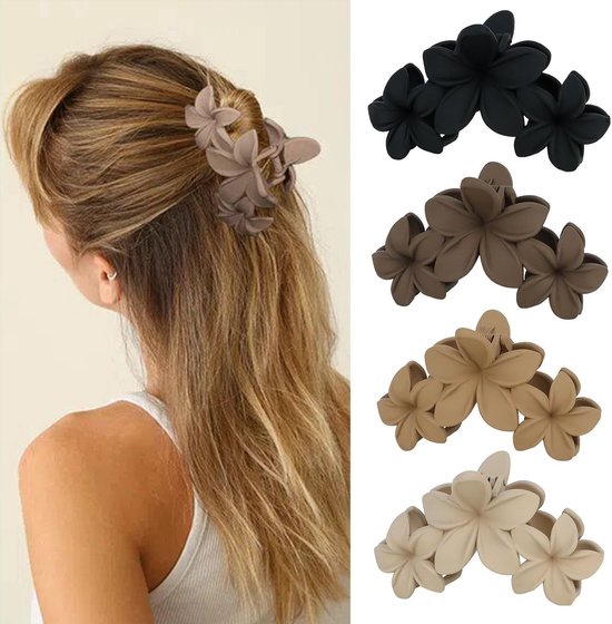 Bloem haarklem kopen? Bestel op Scrunchies Handmade With Love