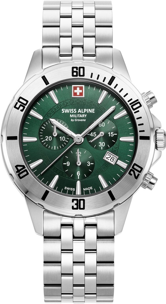 Swiss Alpine Military Cruiser Chrono SAM7024.9134 mannen horloge
