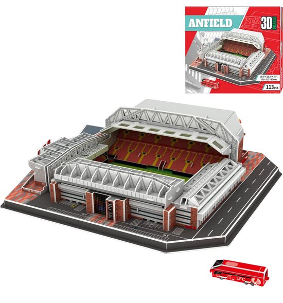 WEBU Liverpool FC Anfield Stadion - 3D puzzel voor volwassenen en kinderen