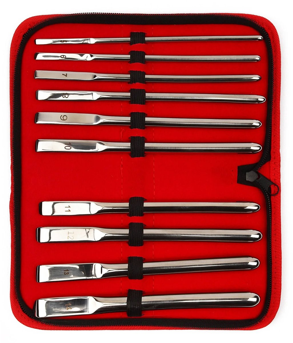 Dilator Set 10 Delig - Urethrale Dilatorset - Set Dilators Single End Van 5 tot en met 14 MM