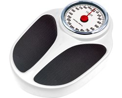 Haepi Max - Mechanische analoog personenweegschaal - Groot scherm en grote cijfers - Zeer leesbaar display - Maximale capaciteit van 200 kg