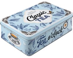 Blik Tin Box Flat - Classic Tea