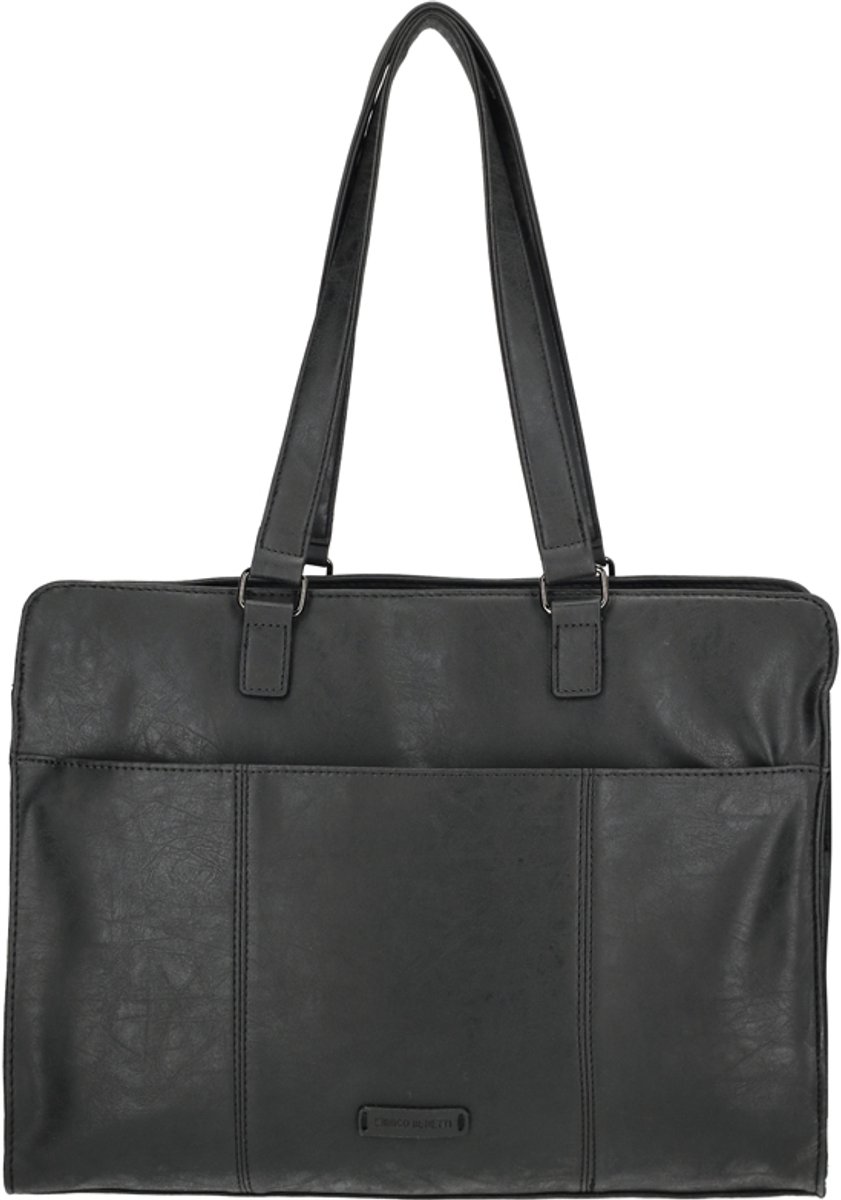 Enrico Benetti Laptoptas / Werktas - Dames - 15 inch - Ruby - Zwart
