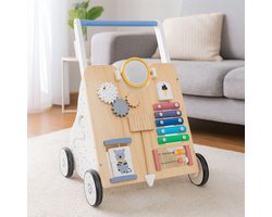 Maxx kidz Loopwagen Hout Baby Walker