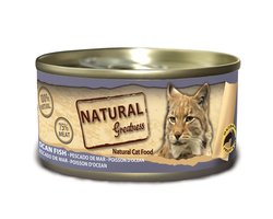 Natural Greatness Kat Ocean Fish - Hypoallergeen Natvoer - 70 Gr, Natuurlijk, Extra Hydratatie