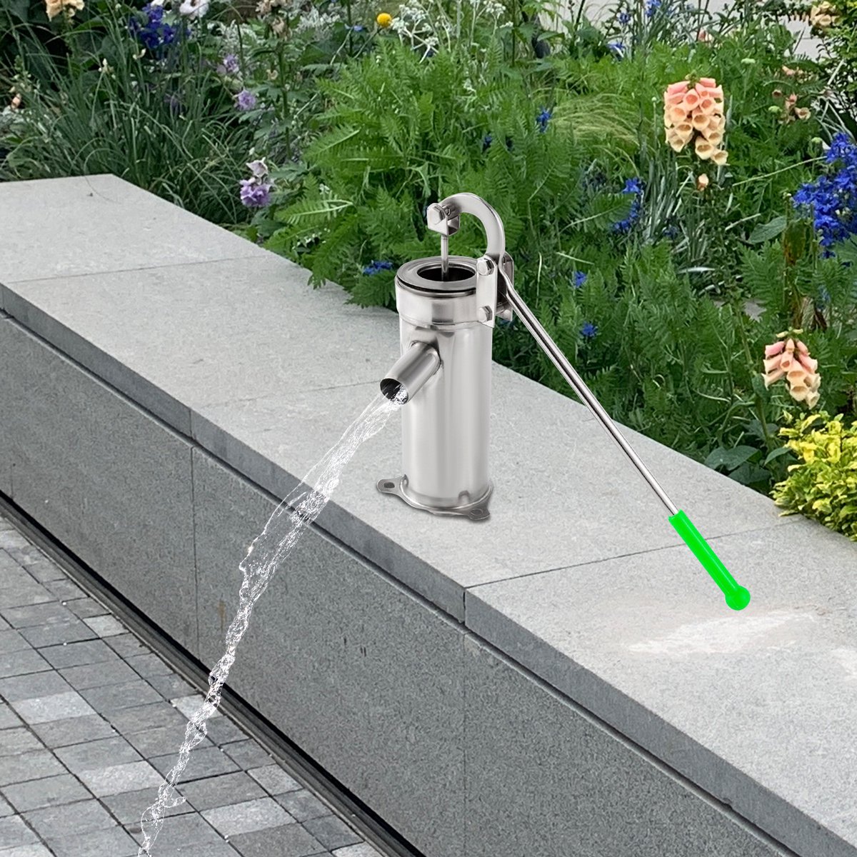 VEVOR mélykút búvárszivattyú, rozsdamentes acél vízszivattyú 1500 W 9,8