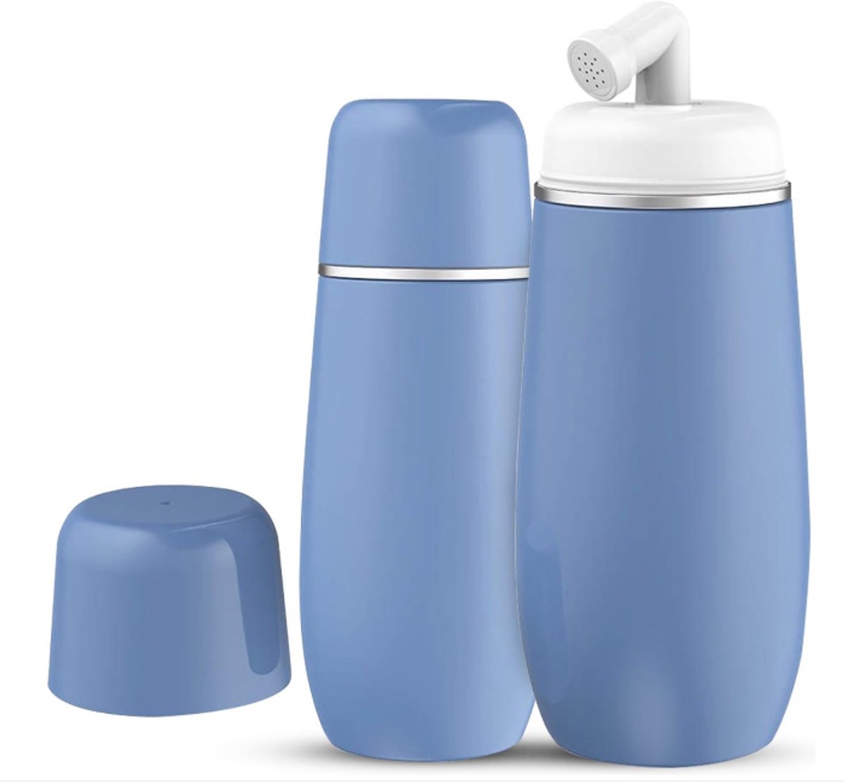 Kraftverdia® - Draagbare Bidet - Vaginale Douche-Postpartum Spoelfles-Voor persoonlijke hygiëne en reiniging-Lekvrij ontwerp-zwangere vrouw-400ml-blauw