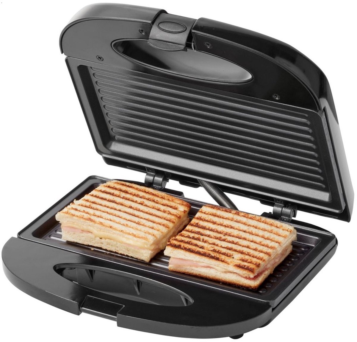 Tomado TGS2000B - Tosti ijzer - Grillplaten - 215 x 12 cm - 750 watt - Zwart