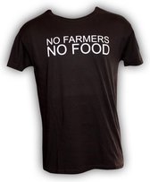 No Farmer No Food shirt maat XL