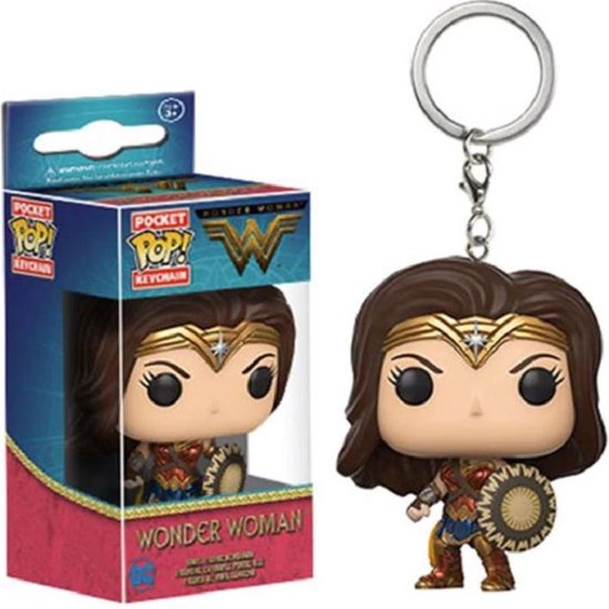 Wonder Woman, Pocket pop keychain, DC 