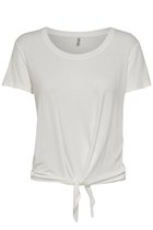 ONLY ONLARLI S/S KNOT TOP JRS NOOS Dames T-Shirt - Maat XL