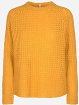 Soyaconcept pullover Estelle-1 in de kleur honing geel maat XXL