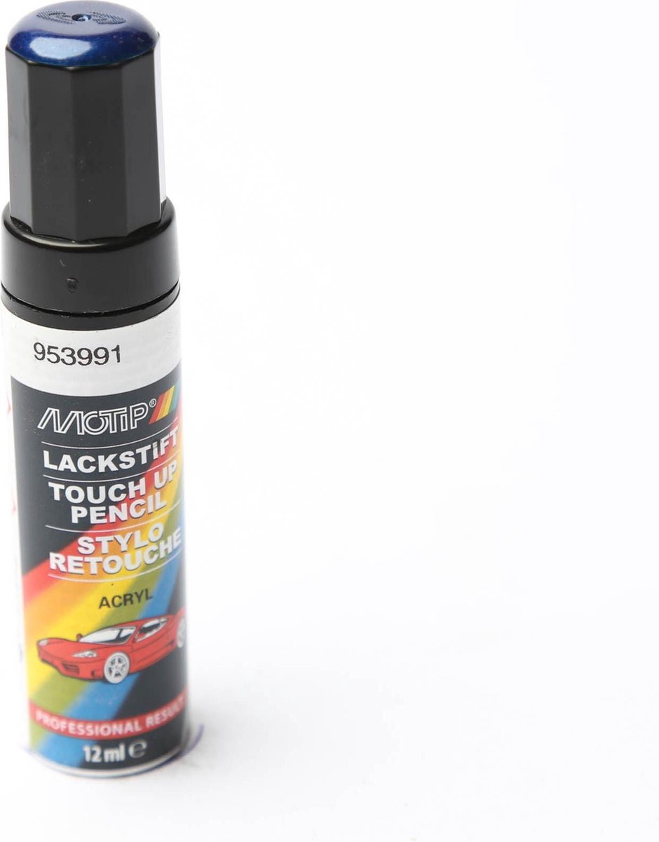 Motip 953991 Auto lakstift Blauw Metallic 12 ml bol.