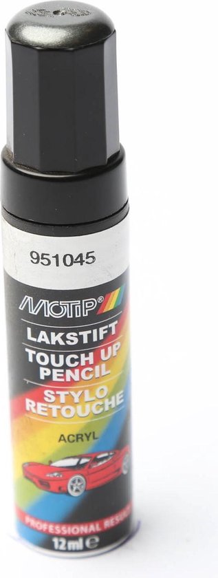 Motip lakstift grijs metallic, met acryl lak. Bevat 12 ml.
