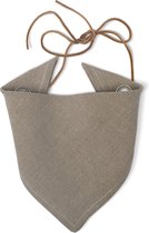 Cooper & Quint Lace Me Up Bandana - Flax - 35 x 35 cm
