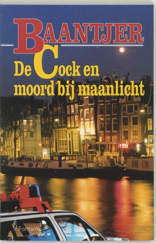 Cover van het boek 'De Cock en moord bij maanlicht' van A.C. Baantjer