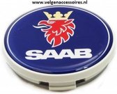 Saab naafdoppen - set van 4 stuks - 63mm 12775052