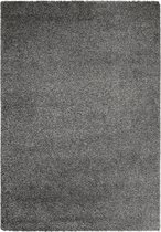 Ikado  Hoogpolig tapijt grijs 30 mm  120 x 170 cm