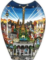 Goebel® - Charles Fazzino | Vaas "New York / Berlin" | Pop Art | Kunst, Limited Edition, Berlijn, 47cm