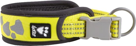 Hurtta Weekend Warrior Collar - 25/35 cm - Neon Lemon