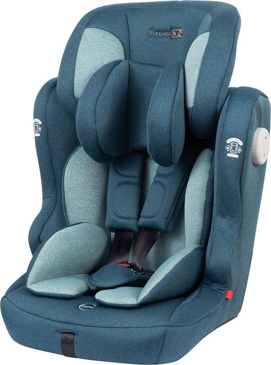 nietig aangrenzend Interpreteren FreeON autostoel Hati Fix Blauw-Groen (9-36kg) - Groep 1-2-3 autostoel voor  kinderen... | bol.com