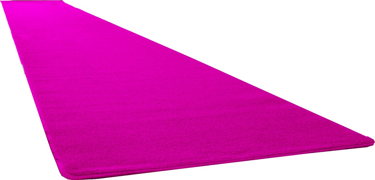 Tapijt loper Antares- 100 x 400 cm- Roze