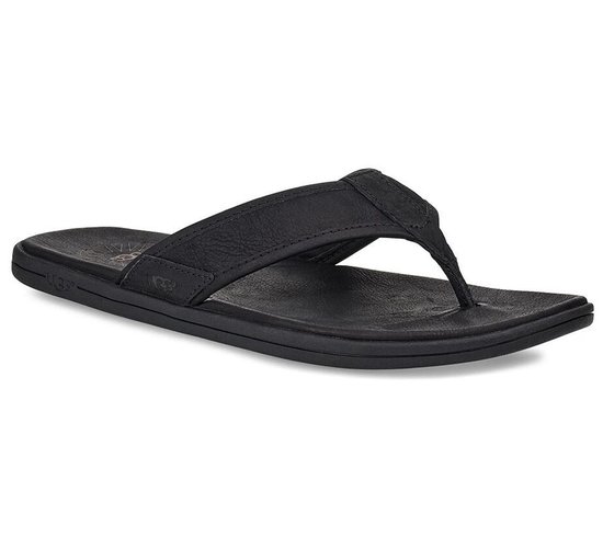 UGG Seaside Flip Leather Heren Slippers - Maat 41 | bol.com