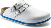 Birkenstock Kay SL Werkklompen White Regular-fit |  Wit | Leer | Maat 41