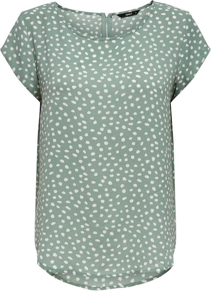 ONLY ONLVIC SS AOP TOP NOOS WVN - Maat 42
