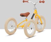 Veloretti Tricycle loopfiets - Driewieler 12 inch - Geel - 1.5-4 jaar