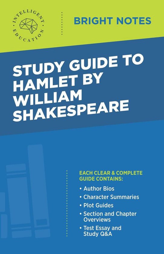Bright Notes - Study Guide to Hamlet by William Shakespeare - cover
