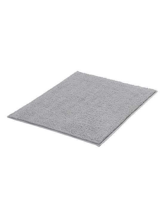 Badmat Finn zilver grijs 50x60cm