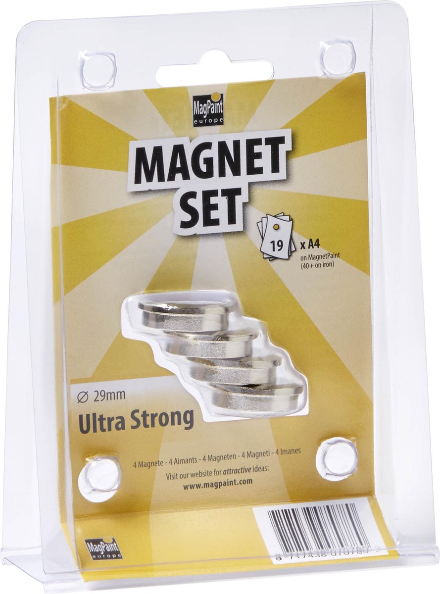 MagPaint | Magnetset | 29mm | Set van 4 | Ultra Strong