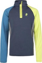 Protest Boz junior ski pulli met rits lime groen