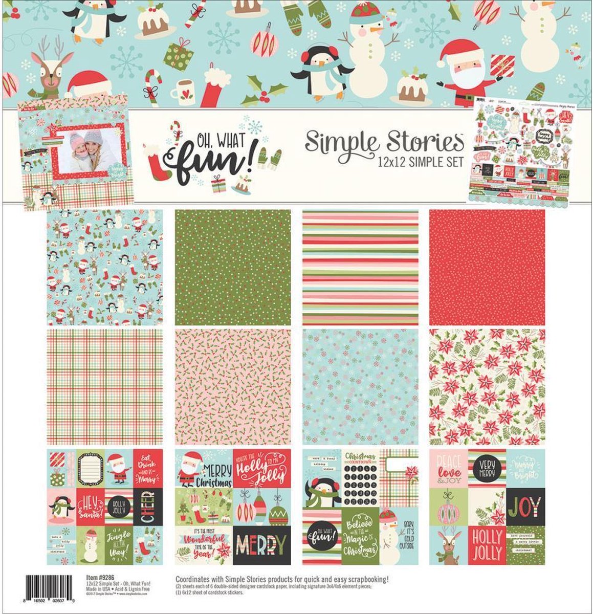 Simple Stories: Oh What Fun Collection Kit 12