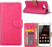Huawei Y3 2017 Portemonnee hoesje / book case Pink