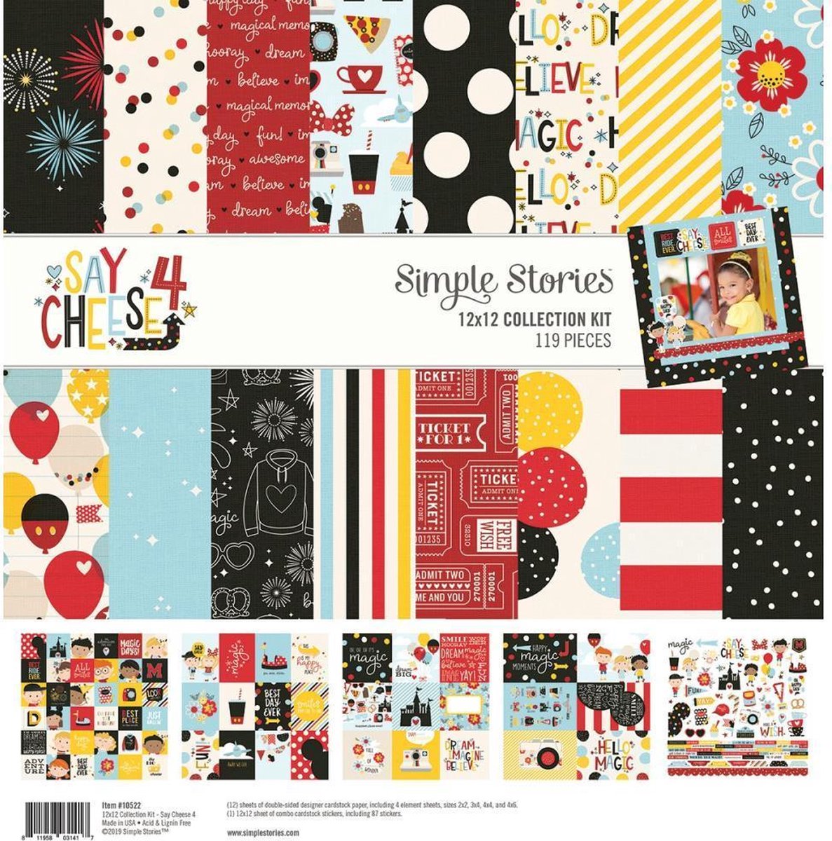 Simple Stories: Say Cheese 4 Collection Kit 12