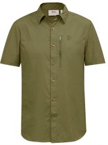 Fjällräven Abisko Hike Shirt SS Men - Savanna - Outdoor Kleding - Fleeces en Truien - Overhemd korte mouw